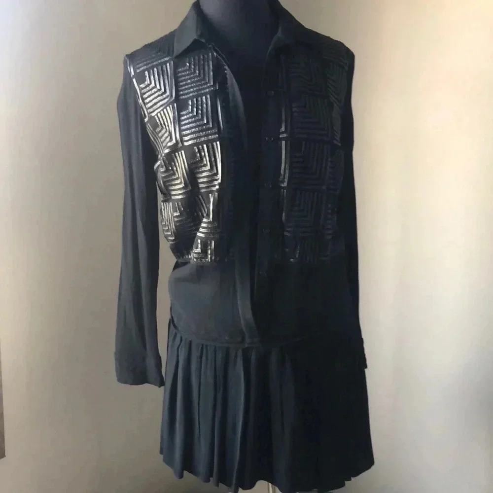DO + BE Black Longsleeve Dress M